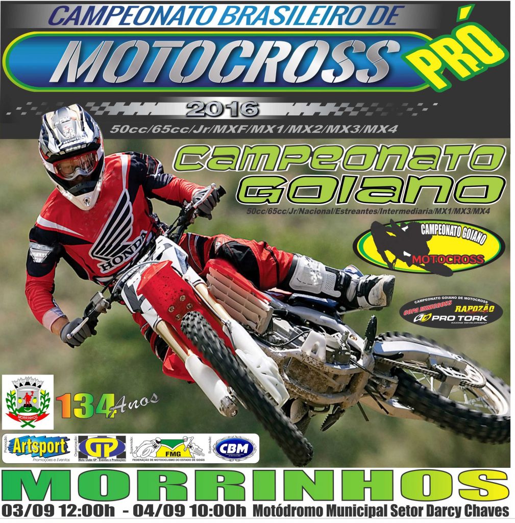 3ª e 4ª etapas de 2022 - Campeonato Brasileiro de motocross