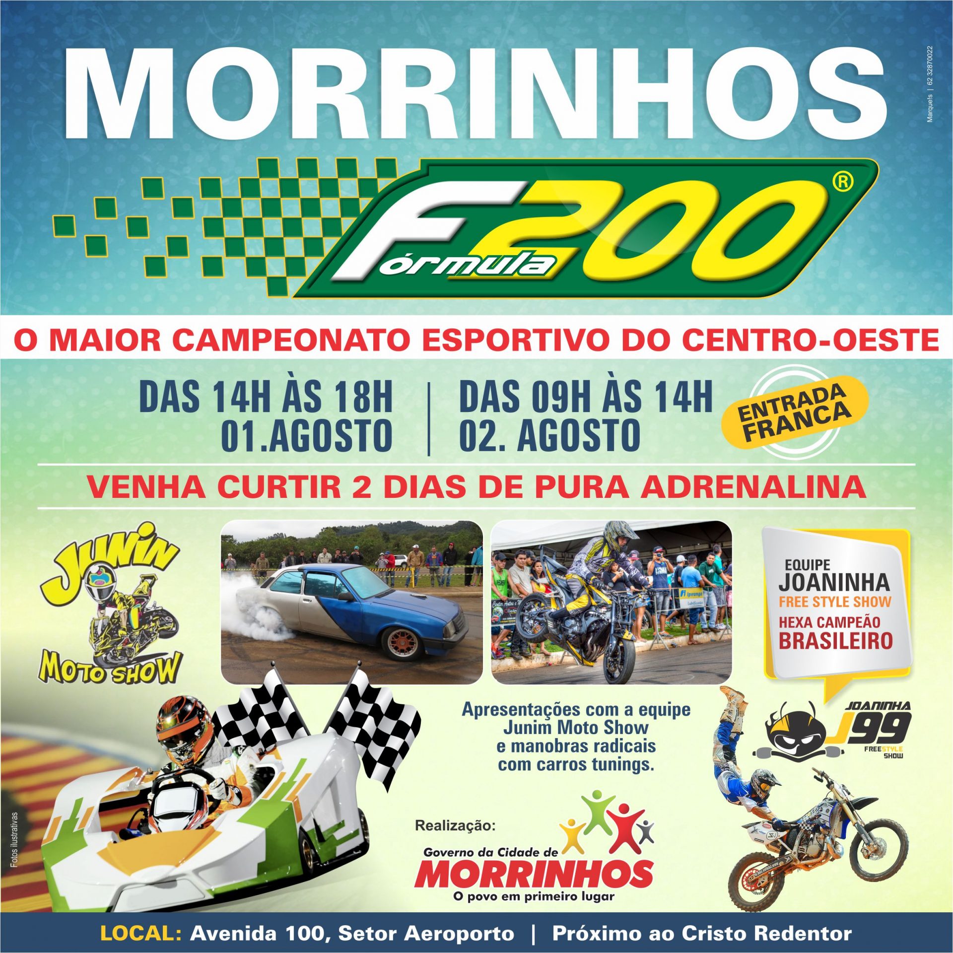 Corrida na praia - Motor Show